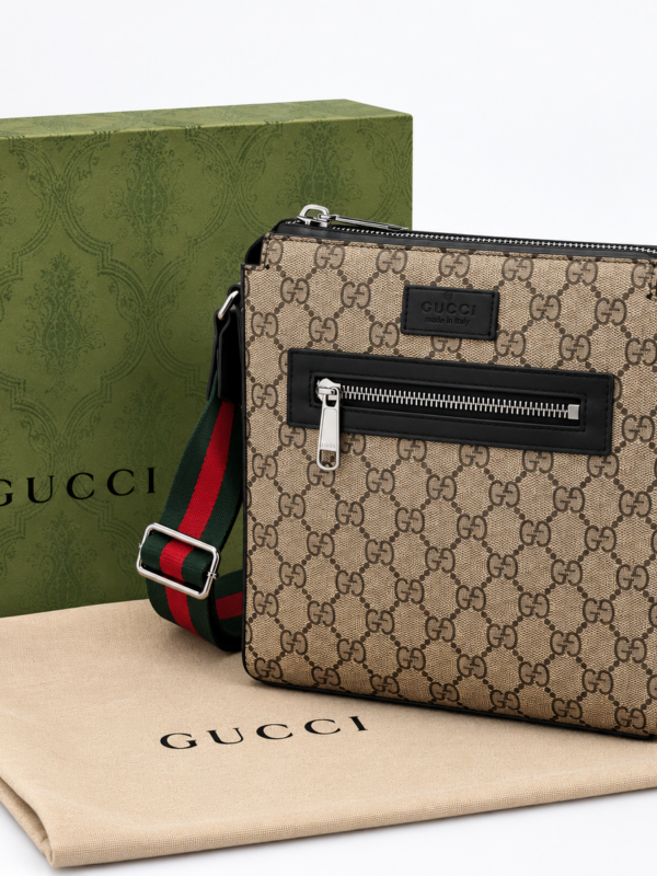 Gucci - Καφέ - Τσαντάκι - Δερμάτινο