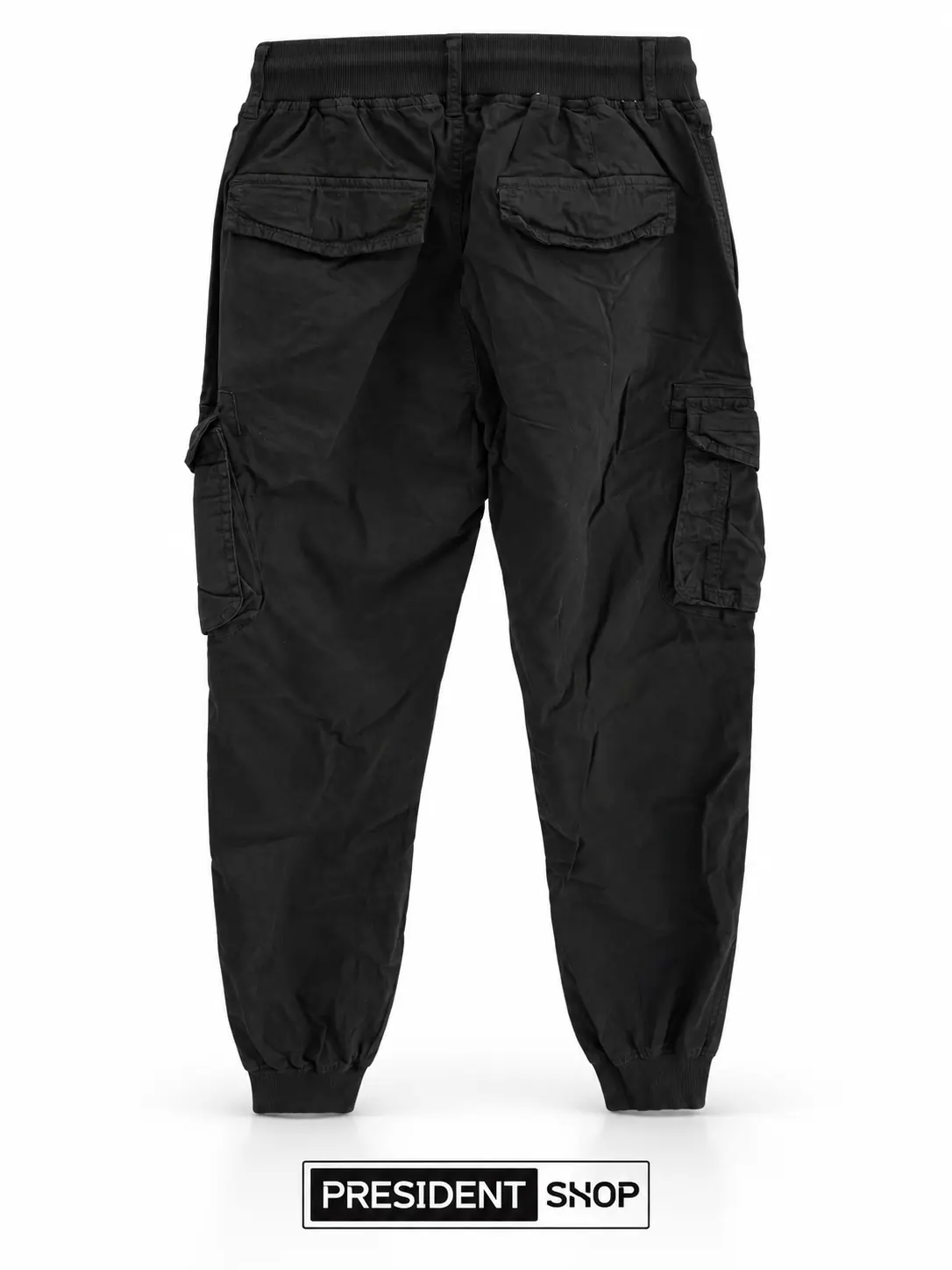 Stone Island – Cargo Παντελόνι – Μαύρο - Image 3